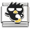 CT7971 Spikey Cool Penguin Italian Charm