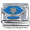 CT8017 Police Officer Hat with Star Italian Charm