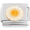 CT8311 Zodiac Symbols Signs Sun Italian Charm
