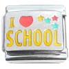 R3006 I Love School Teacher Student Italian Charm