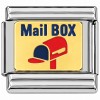 T3169red Mailbox in Red Italian Charm