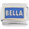 T401darkblue Bella Dark Blue Italian Charm