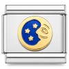 T510 Cute Little Moon Stars Italian Charm