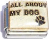 CT9123 All About My Dog Italian Charm