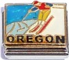 CT9155 Oregon Skiier Italian Charm
