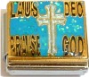 Praise God Italian Charm