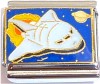 CT9251 Shuttle Space Ship Italian Charm