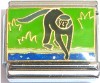 CT9272 Monkey at Water Italian Charm