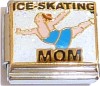 CT9305 Ice Skating Mom Italian Charm