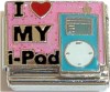 CT9336 I Love My i-pod Italian Charm
