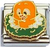 Orange Baby Bird Italian Charm