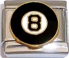8 Ball Italian Charm