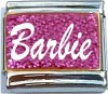 CT6549 Barbie Pink Photo Italian Charm