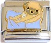 CT6633 Dog in Bed Italian Charm