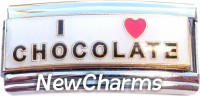 CT9718 I Love Chocolate Superlink Italian Charm