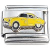 CT9817 Yellow Vintage Car Italian Charm