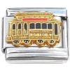 CT9823 Trolley Cable Car Italian Charm
