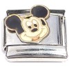 CT9891 Mickey Face Italian Charm