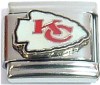 SP9534 Kansas City Chiefs Italian Charm