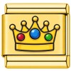 TG2066 Royal Crown Gold Value Italian Charm