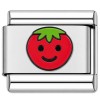 TV1010 Strawberry Smile Face Value Italian Charm