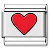 TV1016 Red Heart Love Value Italian Charm