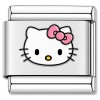 TV1027 Hello Kitty Pink Bow Value Italian Charm