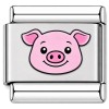 TV1031 Cute Pig Face Value Italian Charm