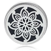 ML03 Pinwheel Heart Essential Oil Locket for Facemask