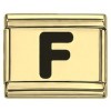 Black Letter Italian Charms