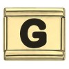 Black Letter Italian Charms