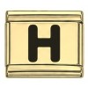 Black Letter Italian Charms