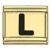 Black Letter Italian Charms