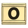 Black Letter Italian Charms