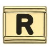 Black Letter Italian Charms