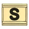 Black Letter Italian Charms