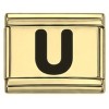 Black Letter Italian Charms