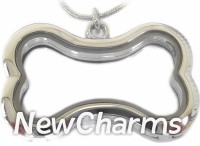 AS96 Dogbone Locket with Necklace