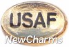 H1092 USAF Air Force Floating Locket Charm