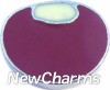 H7017 Big Buckeye Floating Locket Charm