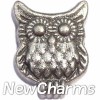 H8260 Owl Floating Locket Charm
