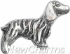 H9777 Brittany Spaniel Floating Locket Charm