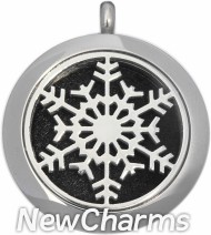 SS10  Stainless Steel Silver Big Round Floating Locket