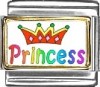 A10074 Princess Rectangle Italian Charm