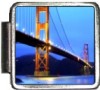 A10169 Golden Gate Bridge at Sunset Italian Charm