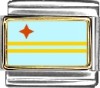 Aruba Flag Italian Charm