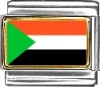 Sudam Flag Italian Charm