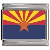 Arizona Flag Italian Charm