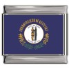 Kentucky Flag Italian Charm