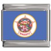 Minnesota Flag Italian Charm